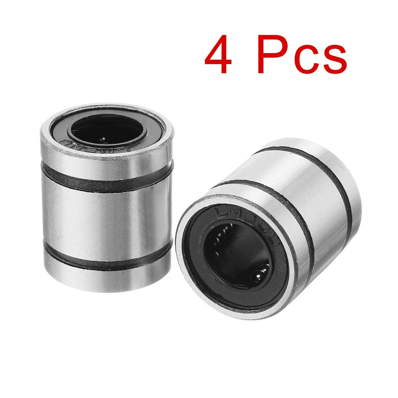 uxcell LM8SUU Linear Ball Bearings 8mm Bore 15mm OD 17mm Length for CNC Machine 3D Printer 4pcs
