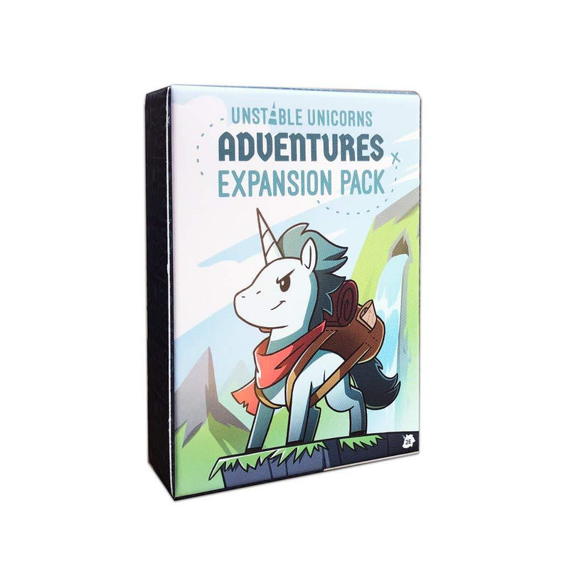 TeeTurtle Unstable Unicorns Adventures Expansion Pack - Designed to be Added to Your Unstable Unicorns Card Game Unstable Unicorns Expansion - Adventures
