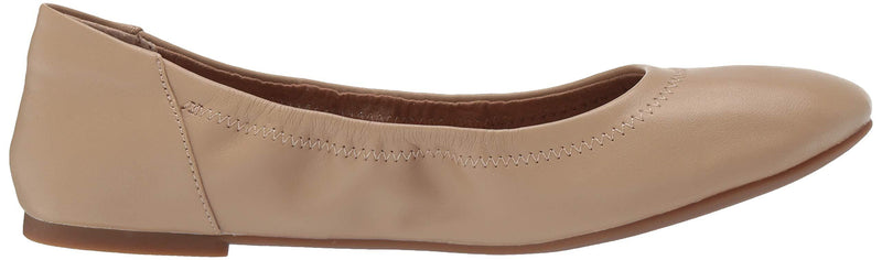 Amazon Essentials Women's Belice Ballet Flat 5 Beige