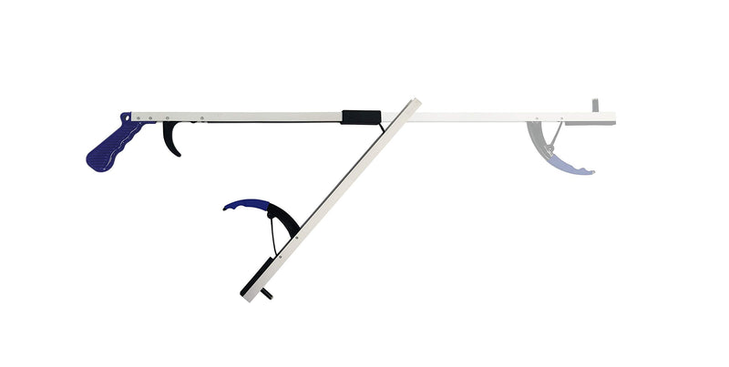 Blue Jay An Elite Healthcare Brand Nothing Beyond Your Reach Folding Grabbers Reacher Long Handheld Tool with Foldable Reach Stick with Magnetic Tip| 32 inch Long Handheld Reacher