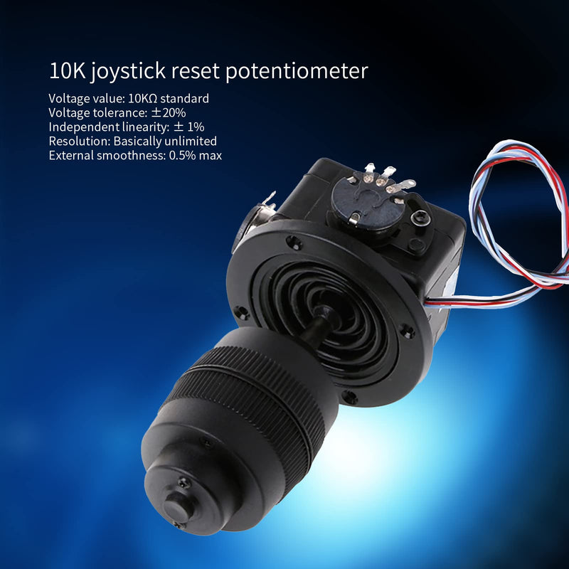 Uadme 10K Joystick, JH-D400X-R4 10K Joystick Reset Potentiometer Button Controller for Mobile Photography System Industrial and Scientific Instruments