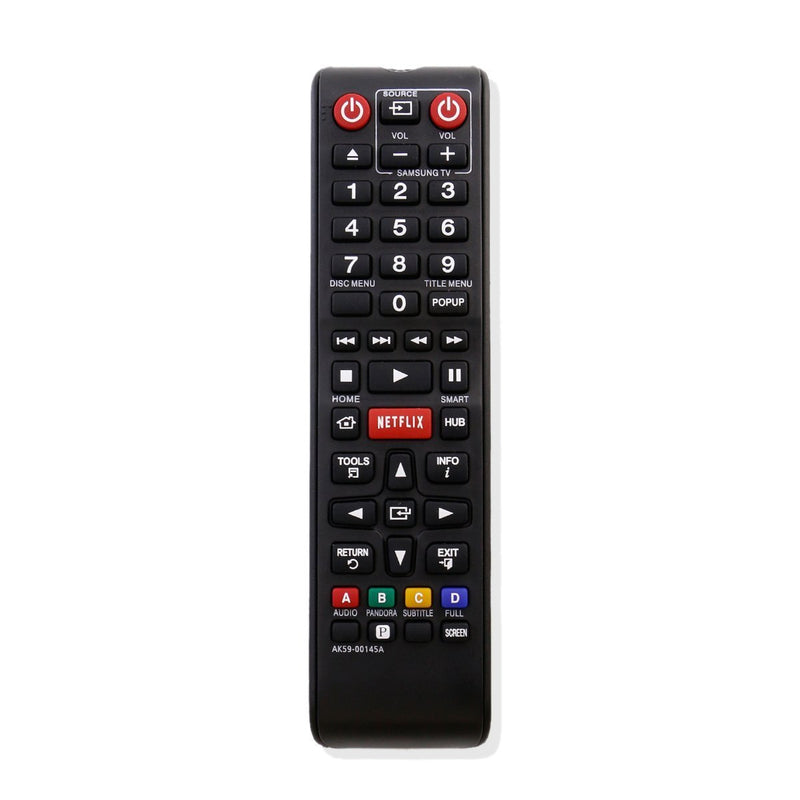 Replace AK59-00145A Remote Control for Samsung Blu-Ray DVD Player BDE5700 BD-E5700 BD-E5700/ZA BDE5700ZA BD-E5700ZA BDE5900 BD-E5900 BD-E5900/ZA BDE5900ZA BD-E5900ZA BD-E6000