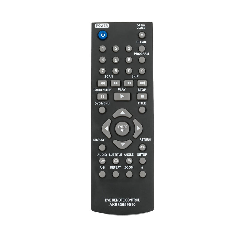 New AKB33659510 Replace Remote Control fit for LG DVD Player DP122 DP520 DP522 DP930 DP932 DVX440 DVX352 DVX380 DVX390 DVX550 DVX640