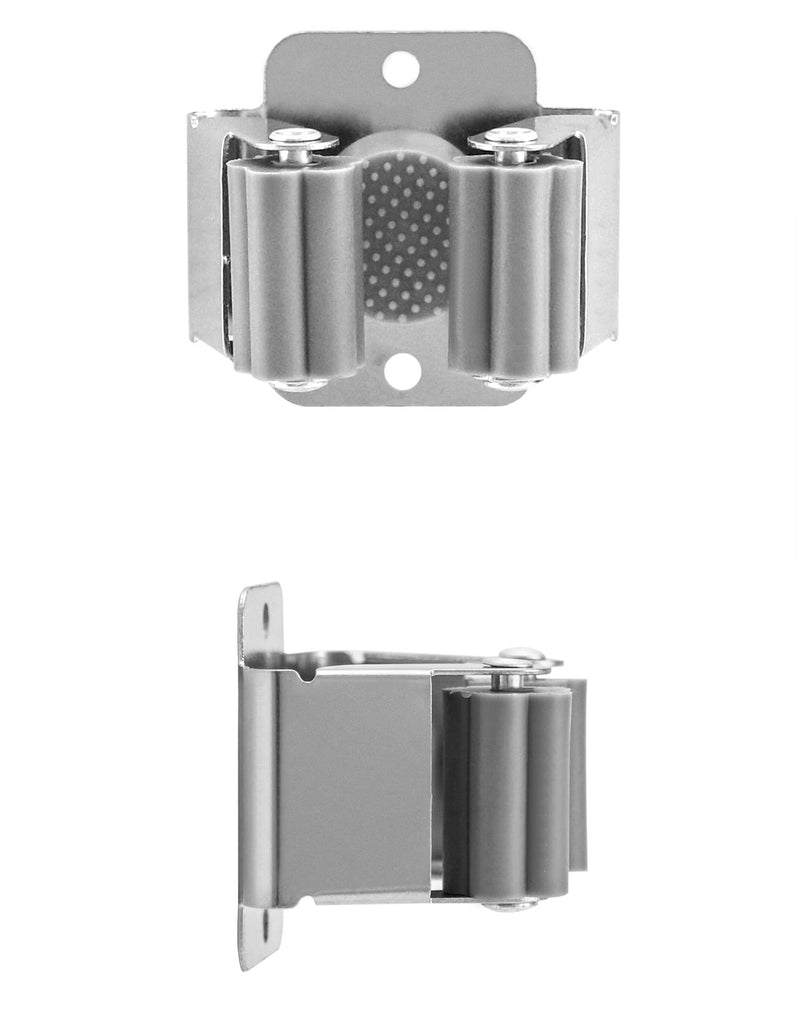 QWORK® Pack of 5 broom holder, stainless steel tool holder, garden tool hanging, for bathroom, kitchen, office, closet, garden, garage 5 pieces