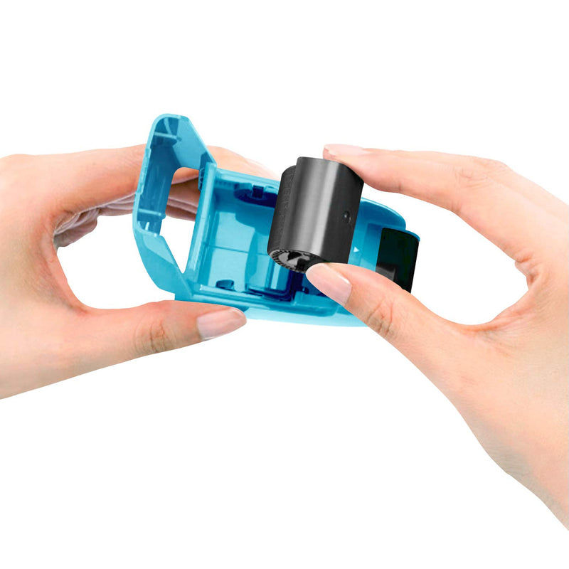 The Original Guard Your ID Identity Protection Security Prevention Stamp Wide Roller (Turquoise) IS-500CM Turquoise