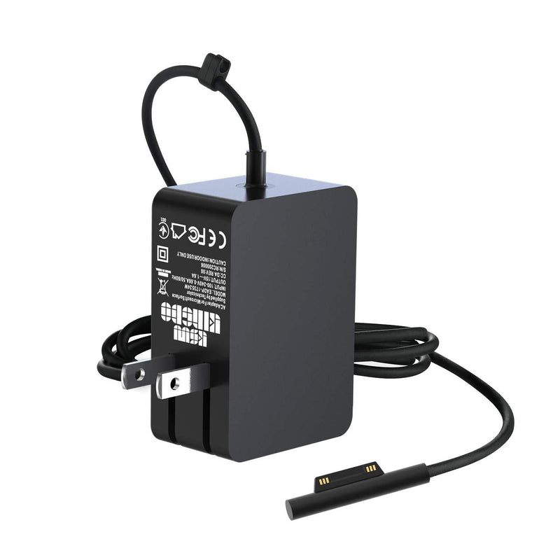 Surface Go Charger Surface Go 2 Charger, 24W 15V 1.6A Charger for Surface Go/Go 2 Surface Pro 4 Core m3 Surface Pro 3 Core m3 Surface Pro 2017 Core m3 Tablet Surface Laptop Core m3