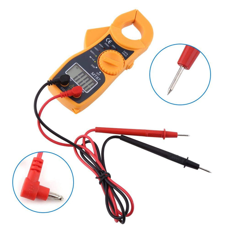 TOPINCN Digital Clamp Multimeter AC DC Voltmeter Ammeter Ohmmeter Volt Tester LCD Meter Pocket Digital Multi Tester