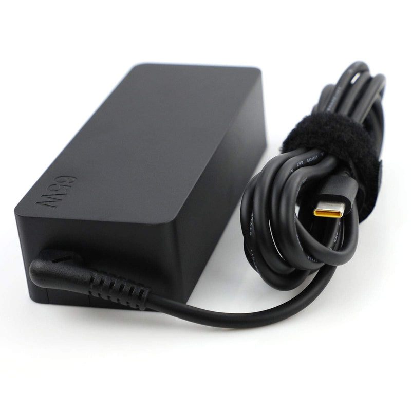 Lenovo USB-C 65W Standard AC Adapter for Lenovo Yoga C930-13, Yoga S730-13, Yoga 920-13, Yoga 730-13, IdeaPad 730s-13, GX20P92530 Black Lenovo USB-C 65W AC Adapter