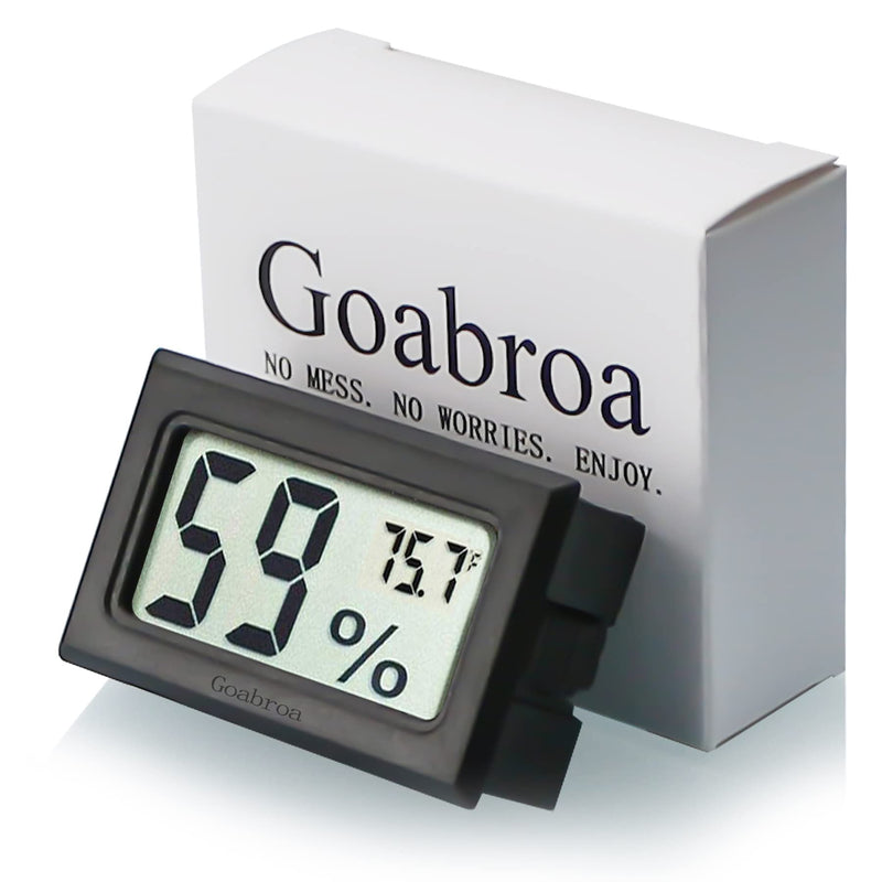 Mini Hygrometer Thermometer Digital Indoor Humidity Gauge Monitor with Temperature Meter Sensor Fahrenheit (℉)
