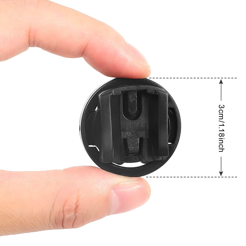Bike Mount for Cateye - [4-Pack] Mount Adapter Insert Compatible with Cateye Out Front Cycling Computer Mounts, Bicycle GPS Computer Mounts Replacement Base,Cycling Combo Mount Road MTB Accessories Bike Mount for Cateye