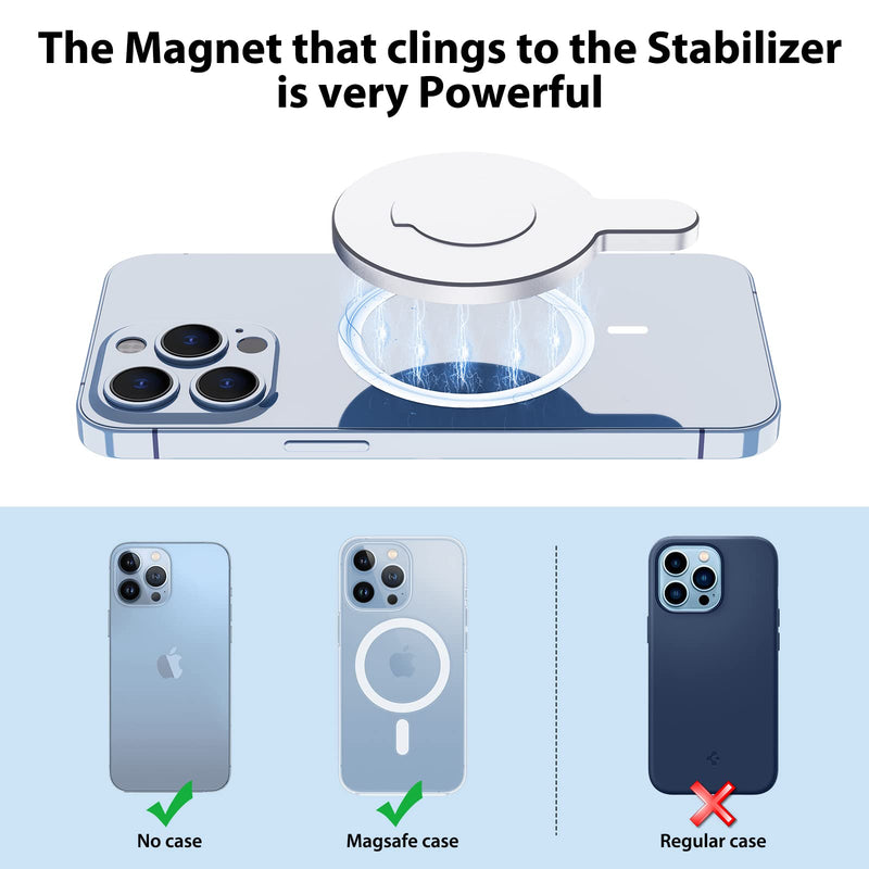 DJI Magnetic Ring Clamp Holder - for DJI OM Magsafe Adapter Mount Compatible with Gimbal Stabilizer DJI OM 6 / OM 5 / OM 4 / OM 4 SE , DJI OM Accessories