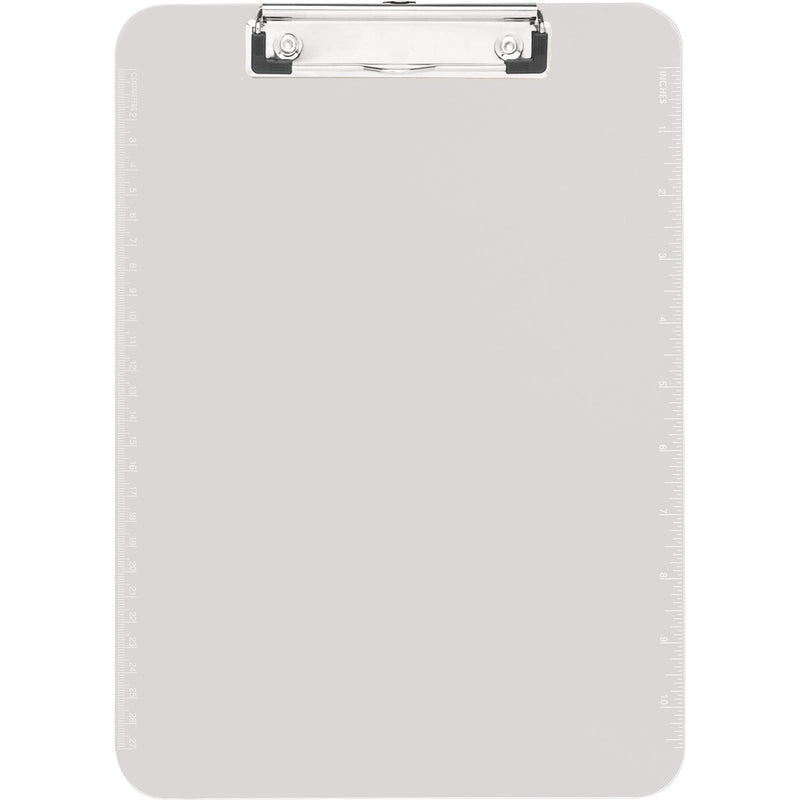 Business Source Transparent Plastic Clipboard, 01869