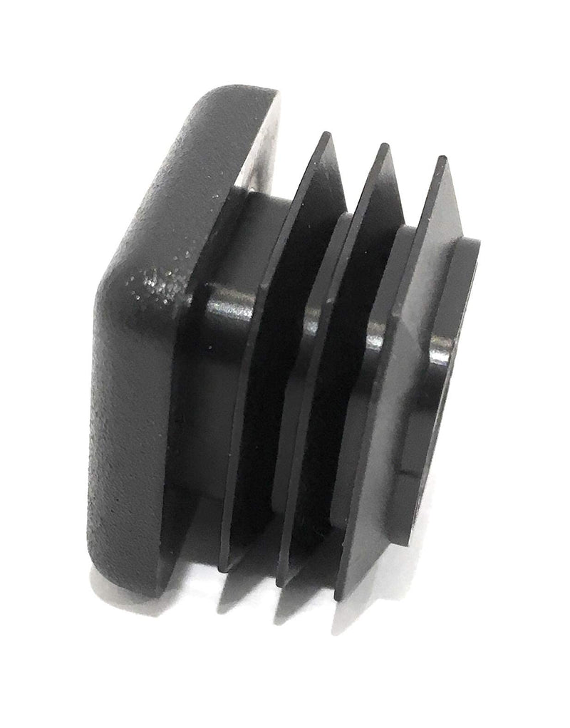 3/4 Inch Square Tubing End Cap 20 PK (14-20 Gauge Wall Tubing) Plastic Plugs/Square End Caps/Plastic End Caps/Square Plug/Square Plastic Plug/by EZENDS â€¦ (20) 14/20 Gauge