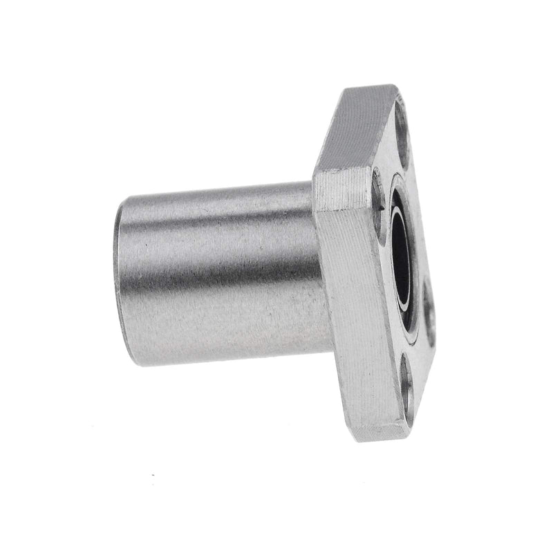 2PCS LMK10UU Square Flange Linear Ball Bearings, Diameter 10mm, for Linear Motion Shaft LMKUU 2Pcs X 10mm