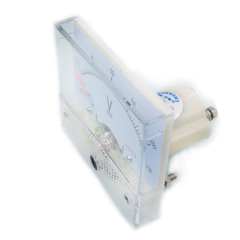 Analog Panel Volt Voltage Meter Voltmeter Gauge 85C1 0-20V DC
