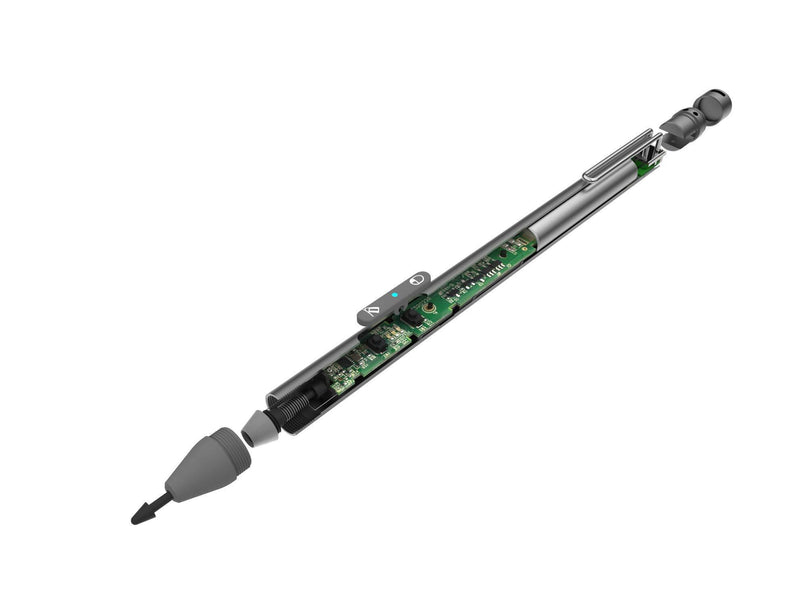 USI Stylus Pen for Chromebook 4096 Levels Pressure, Rechargeable Active Digital Pen Compatible with HP, ASUS Chromebook C436, Lenovo Chromebook, Palm Rejection with 3 Extra Pen Tips