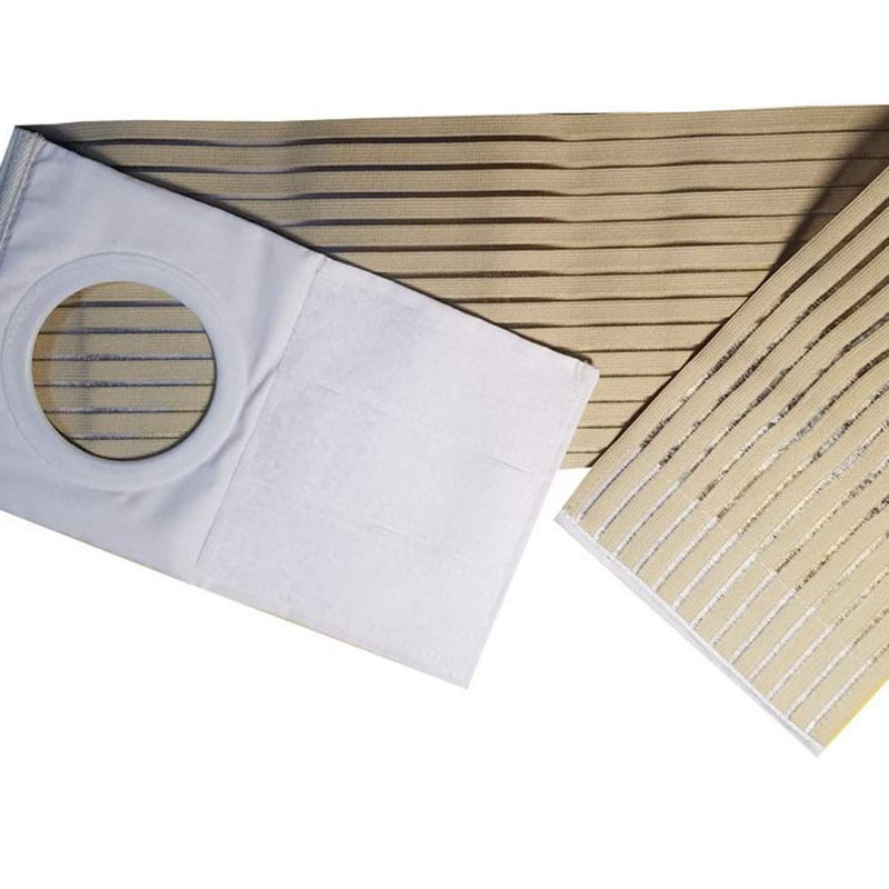 SUPVOX Ostomy Support Belt Elastic Hernia Band Breathable Belly Band for Man Woman Colostomy Abdominal Support S