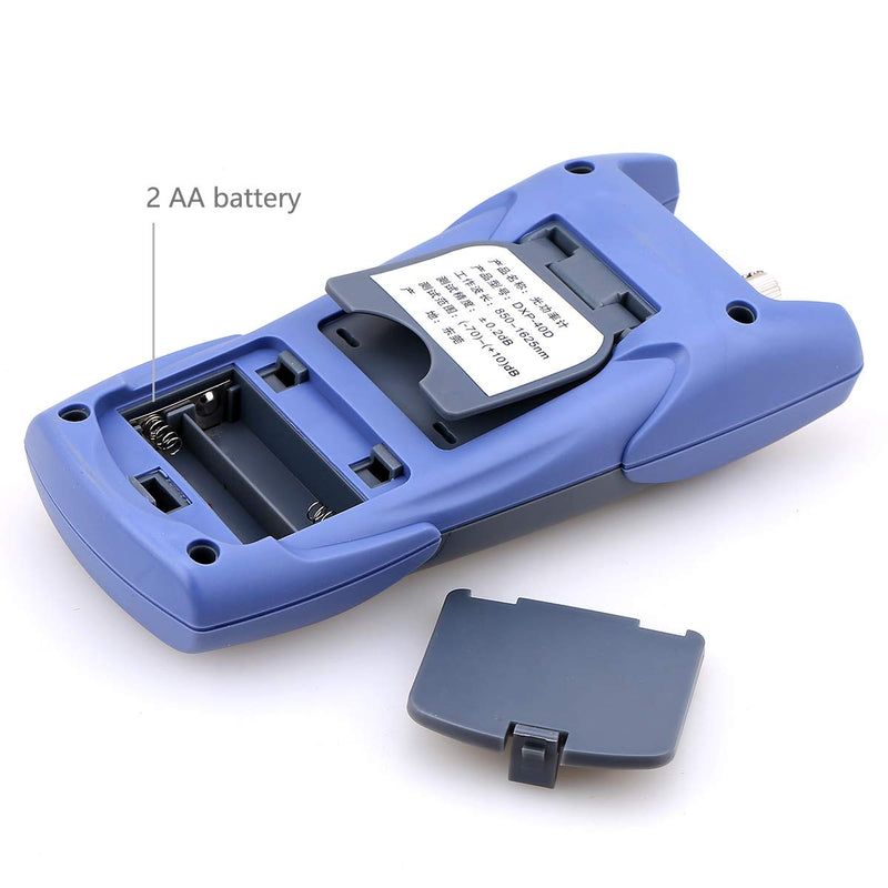 Portable FTTH Fiber Optical Power Meter Optic Cable Tester Network with FC SC Interfaces for CATV Test,CCTV Test and Telecommunication