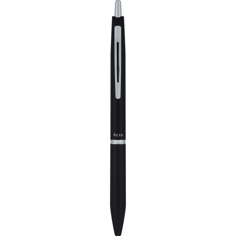 PILOT Acroball 1000 Ultra-Premium Refillable & Retractable Ball Point Pen, Black Barrel, Fine Point, Black Ink, Single Pen (13635)