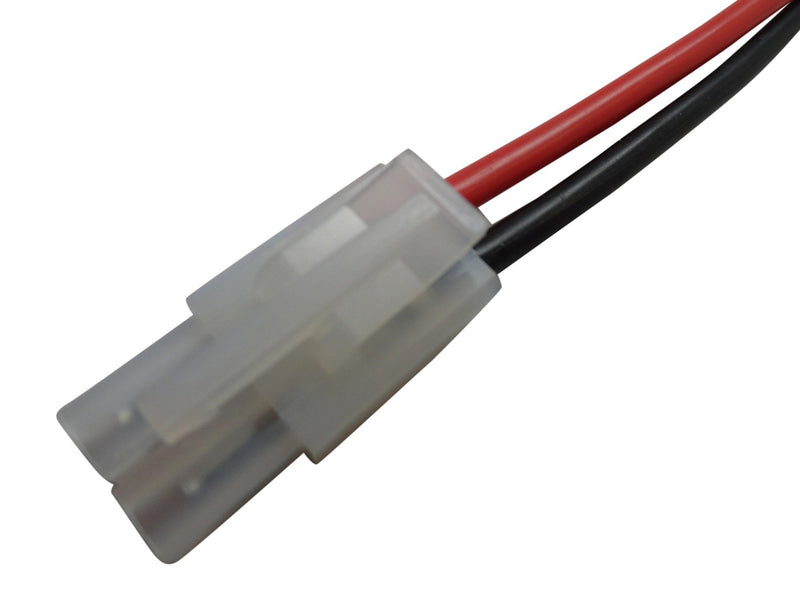 Apex RC Products Tamiya Style Connector Plug -> 4mm Banana Plugs Battery Charge Lead Adapter Cable - 2 Pack 1402