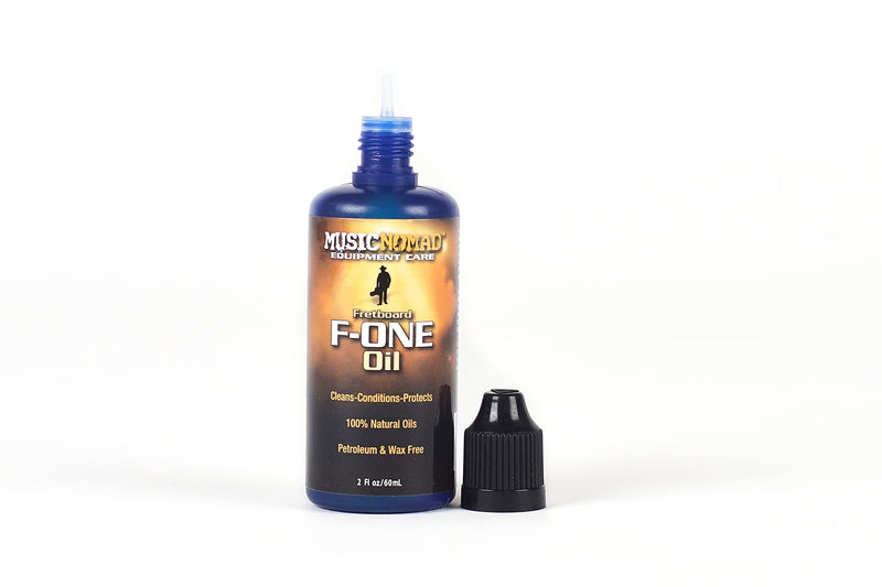 MusicNomad F-ONE Fretboard Oil Cleaner & Conditioner 2 oz (MN105) 1 Bottle