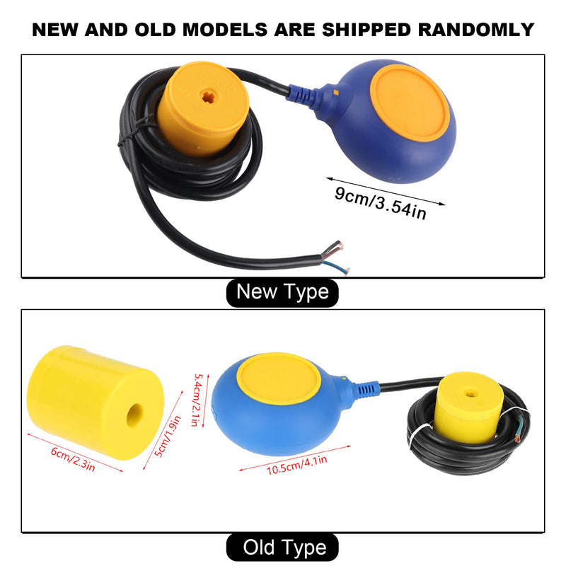 Liquid Fluid Water Level Sensor 220V 16A 2m / 78.7inch Float Switch Liquid Fluid Water Level Sensor Controller for Tank Pump