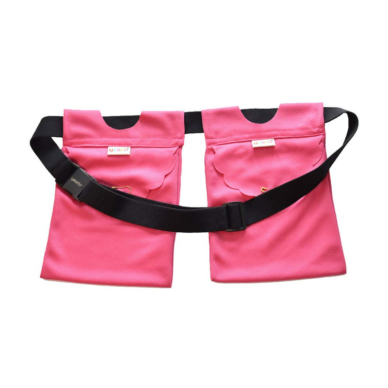 Yesito Mastectomy Drainage Pouch and Shower Support Adjustable Comfort (Pink)