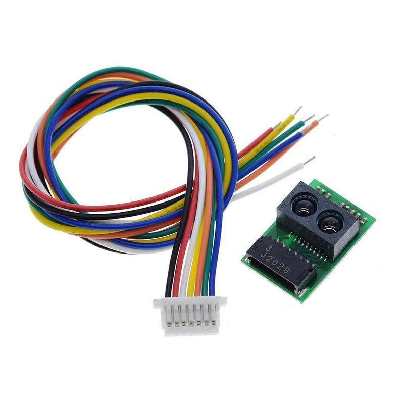 DAOKI 2Pack Distance Sensor Module GP2Y0E03 Infrared Ranging Sensor 4-50CM I2C Output for Arduino with M-M Dupont Cable 20PIN