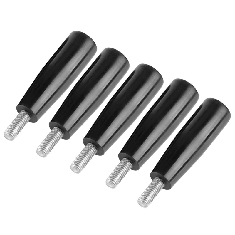 Rotary handle, milling machine handle M8, 5 pieces, hand wheel handle, hand crank handle, Bakelite handle M8 x 63, for woodworking machine, cutting machine, tailstock, table saw, milling machine, lathe