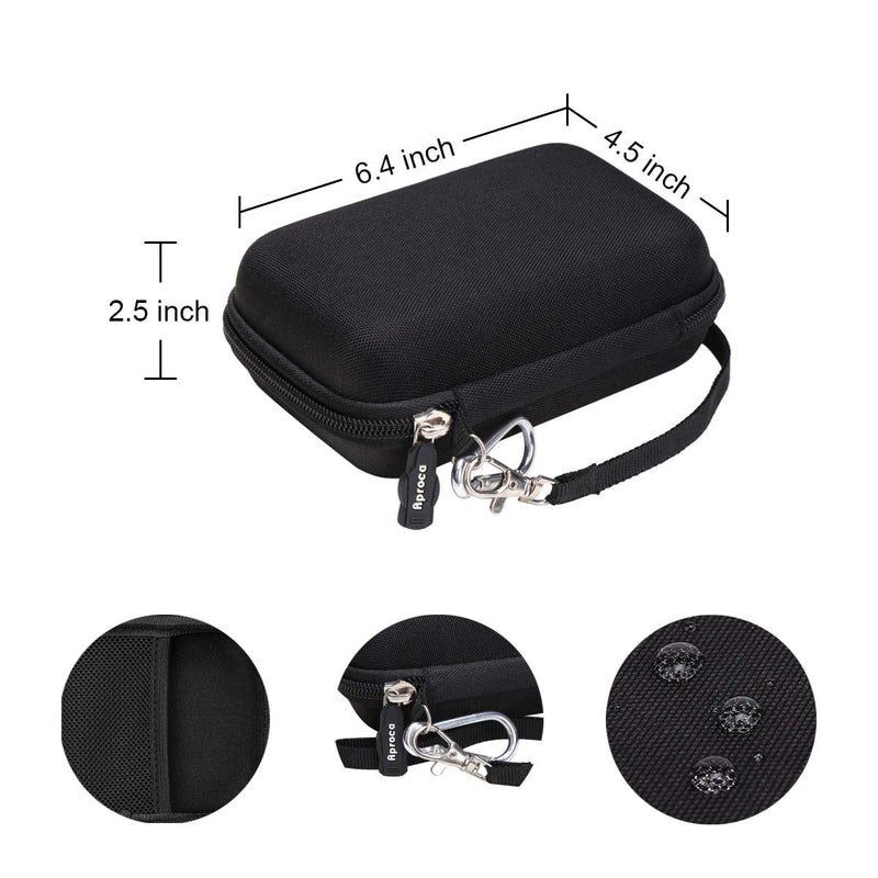 Aproca Hard Travel Storage Carrying Case, for TriField EMF Meter Model TF2 Black-Promotion