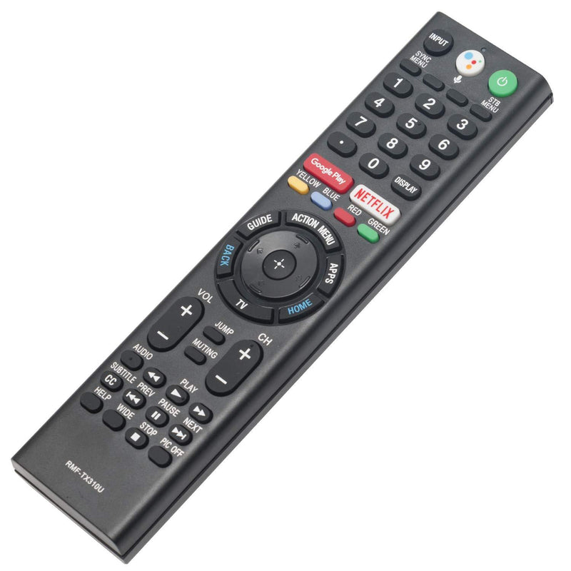 New RMF-TX310U Replace Voice Remote Control with Mic fit for Sony 4K Smart Bravia TV XBR-43X800G XBR-75X800G XBR-65X800G XBR-49X800G XBR-55X800G XBR-85X900F XBR-49X900F XBR-75X900F XBR-65X900F