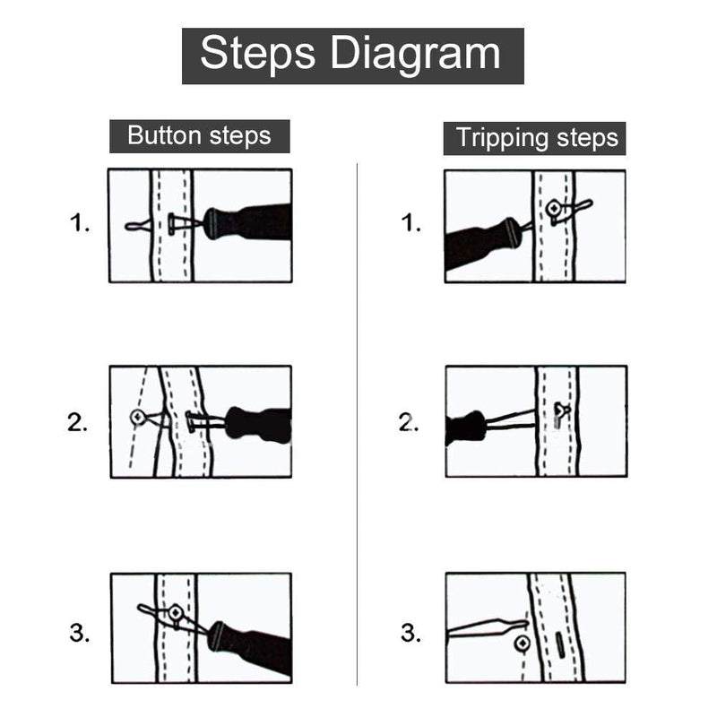 Button Hook Helper, Clothes Zipper Hook Helper Button Puller Aid Arthritis & Joint Pain Patients