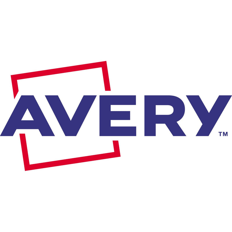 Avery 48395 EcoFriendly Adhesive Name Badge Labels, 2 1/3 x 3 3/8, White, 80/Pack