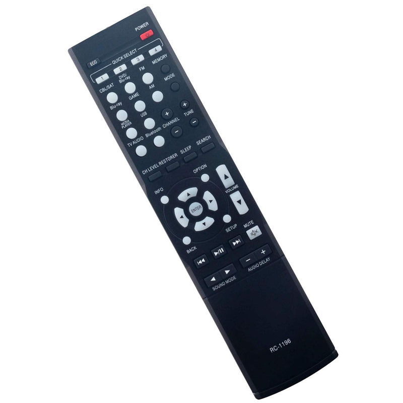 RC-1196 Replaced Remote Control Fit for Denon AV Receiver AVR-X510BT AVR-S510BT AVR-S500BT AVR-X520BT RC1196
