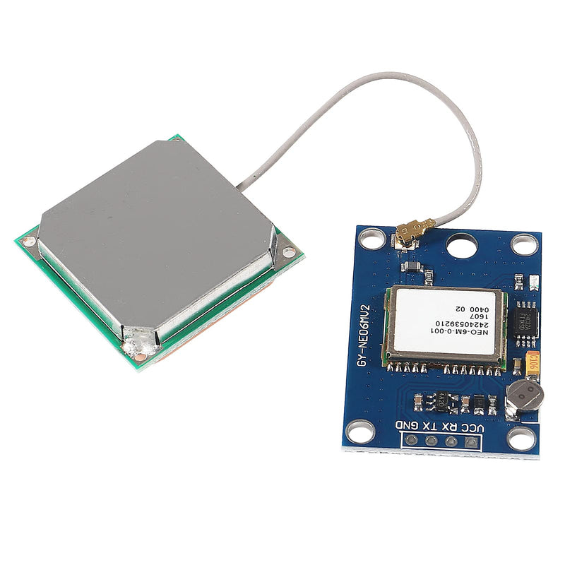 2Pcs GY-NEO6MV2 NEO-6M GPS Module with Flight Control for EEPROM MWC APM2.5 Large Antenna NEO6MV2