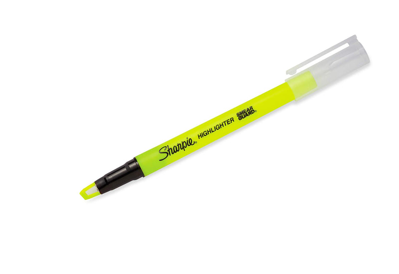 Sharpie Clear View Highlighter Stick, Yellow, 3/Pack (1950745) 3-Pack