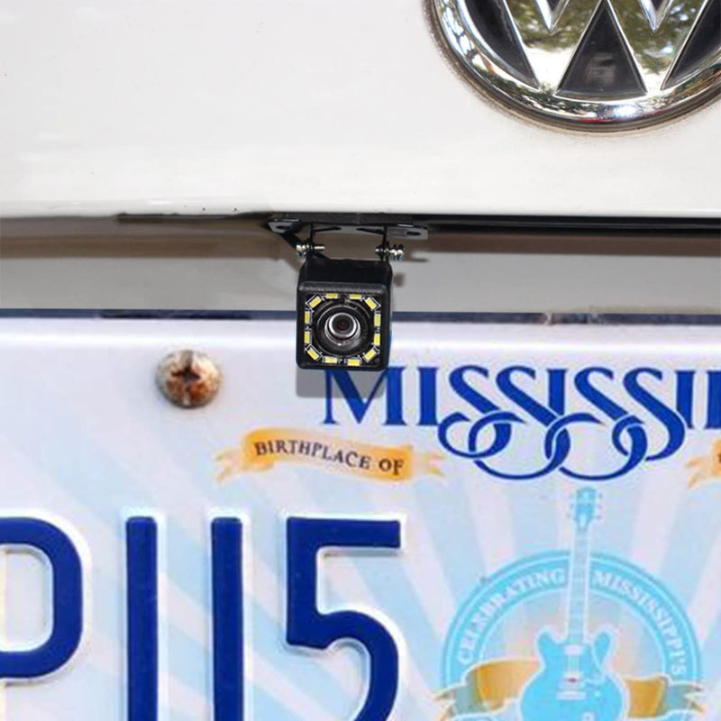 Backup Camera for Car, Car Rear View Reverse Camera 12 LED Night Vision, Waterproof Dustproof 170Â°Wide Angle Universal for Cars, SUVs, Vehicles, Trucks