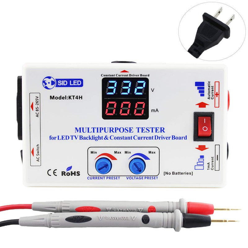 SID LED Multipurpose Tester for LED TV Backlight and Constant Current Driver Board Used in All LED Lights Repair Output 0-330V