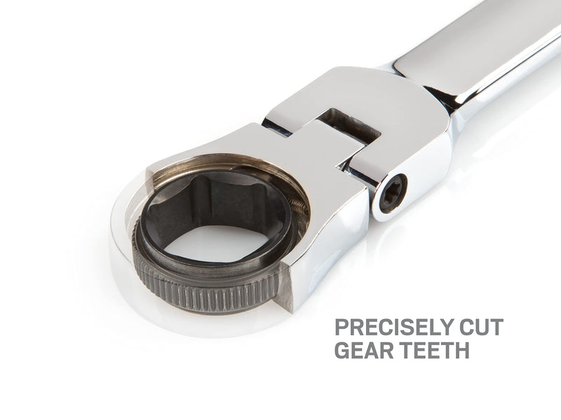 TEKTON 8 mm Flex Ratcheting Combination Wrench | WRN57108 Metric
