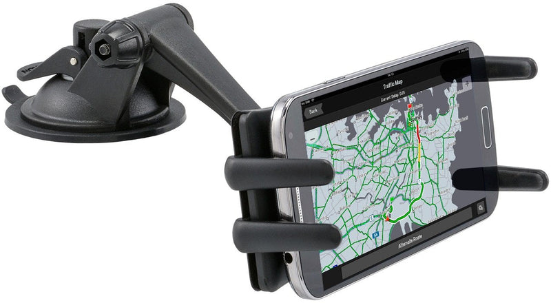 Arkon Windshield Dash Phone Car Mount for iPhone XS Max XS XR X 8 Galaxy Note 9 S10 S9 Retail Black