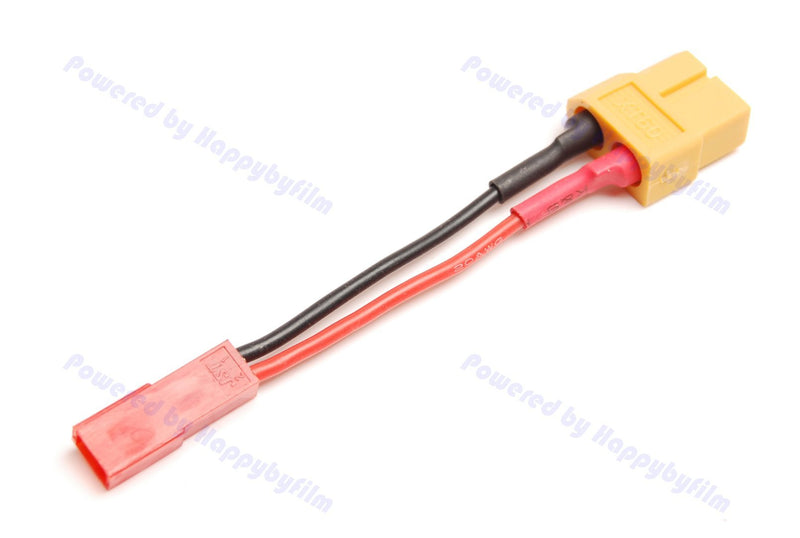 Pack(5) New XT60 XT-60 Female to JST Battery Charger Adapter for RC Turnigy