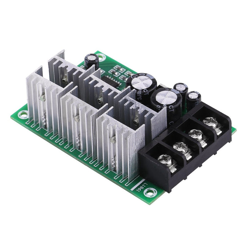 DC Motor Speed Controller with Overload Protection 12V 36V 48V 30A Slow Start Adjustable Speed Board for Permanent Magnet DC Brushed Motor