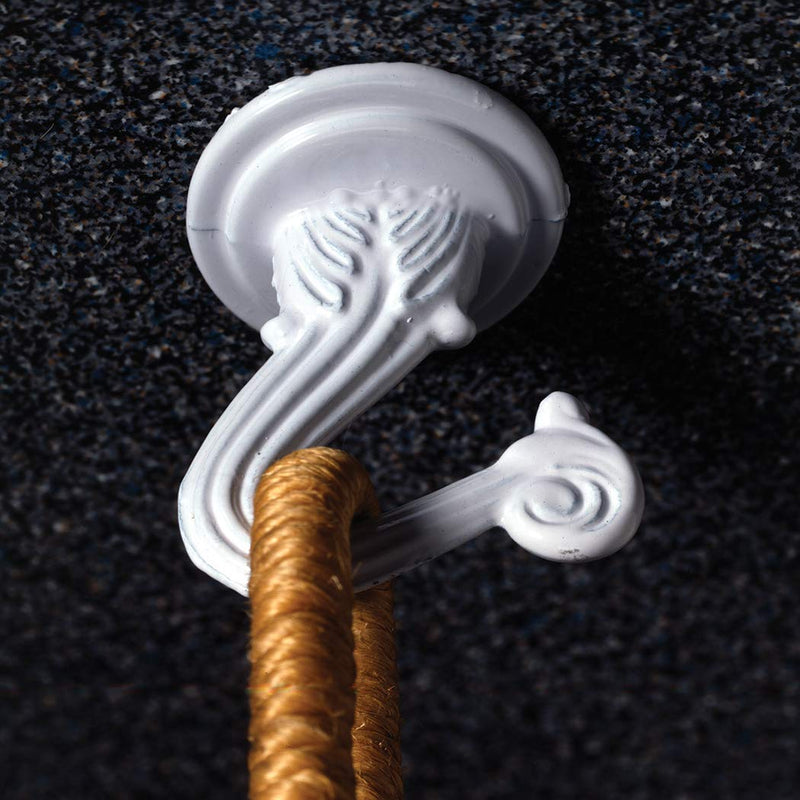 OOK 50330 Jumbo Swag Hook with Hardware, White 1-Pack