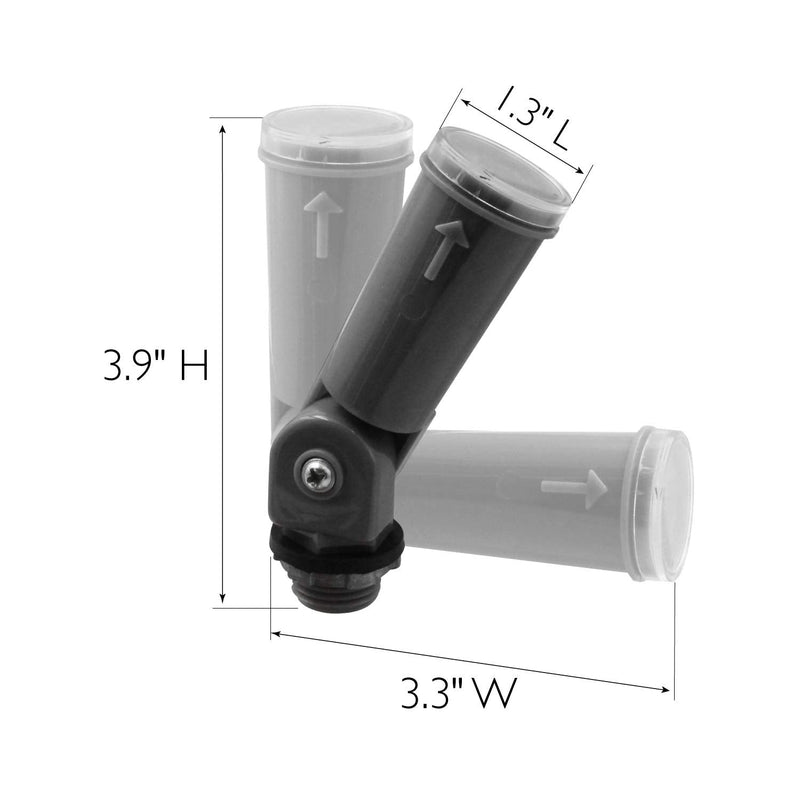 Design House 588061 Swivel Mount 120-Volt Outdoor Photocontrol, Commercial/Residential Use, Dusk to Dawn Sensor