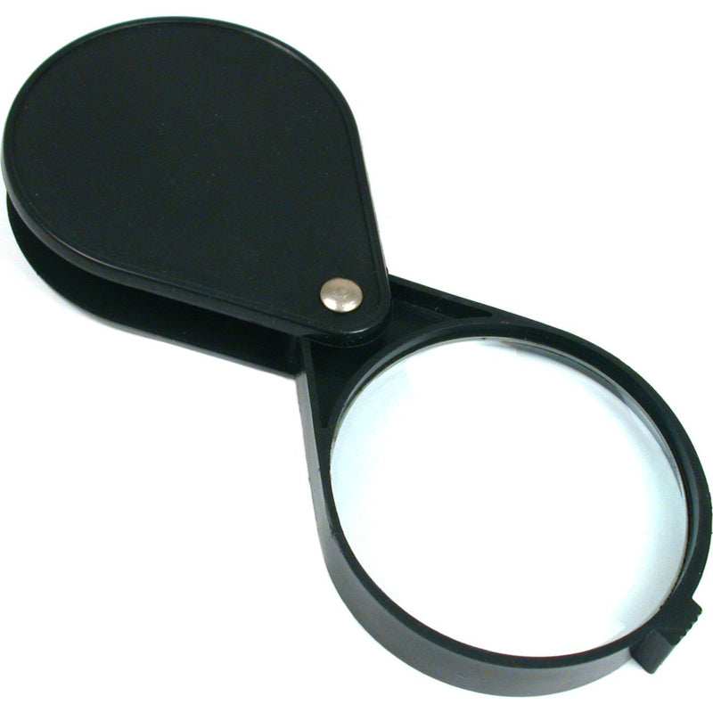 5X 4X 10X Magnifying Loupe Folding Pocket Magnifier 2Pc