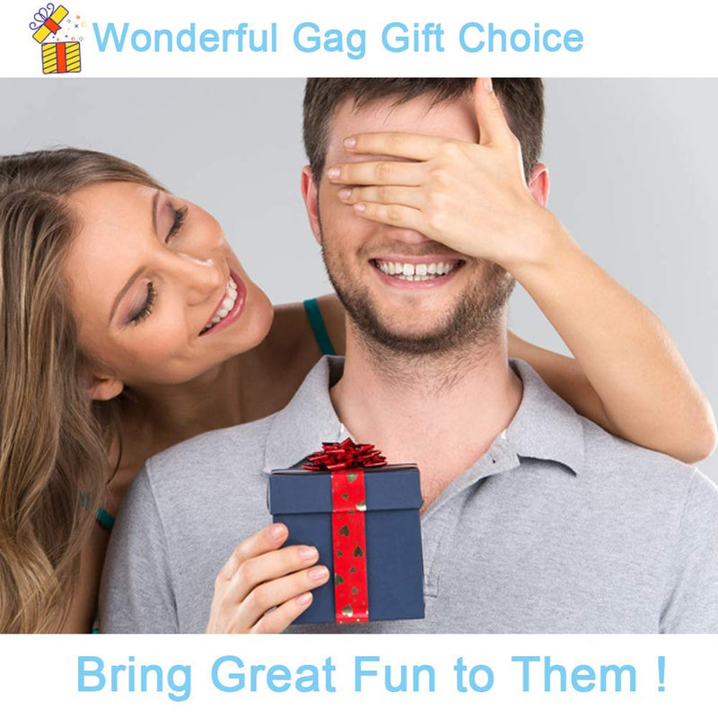 Stress Relief Balls Funny Gag Gift Squeeze Ball Prank White Elephant Gift Fun Christmas, Office Gift for Women Men
