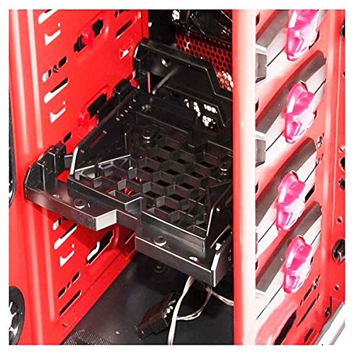 2.5/3.5 to 5.25 Drive Bay Computer Case Adapter HDD Mounting Bracket SSD - axGear 5.25 Inch