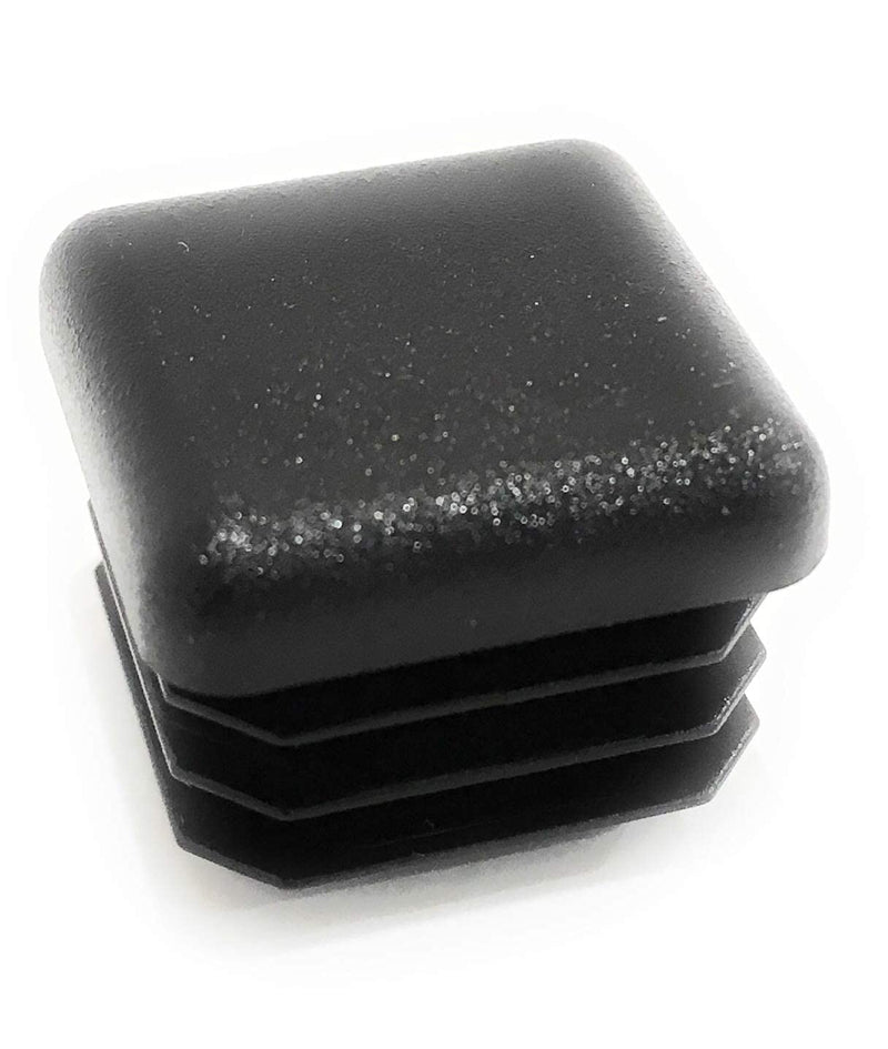3/4 Inch Square Tubing End Cap 20 PK (14-20 Gauge Wall Tubing) Plastic Plugs/Square End Caps/Plastic End Caps/Square Plug/Square Plastic Plug/by EZENDS â€¦ (20) 14/20 Gauge