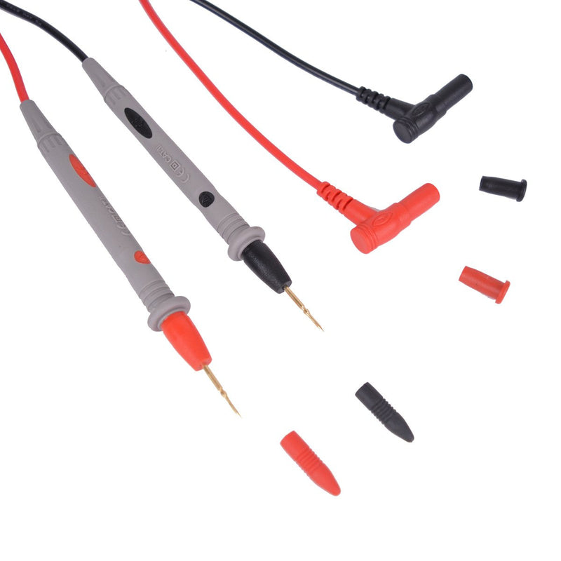 Baitaihem 2 Pairs Universal Multimeter Test Leads Digital Multimeter Probes Wire Pen Cable 20A 1000V