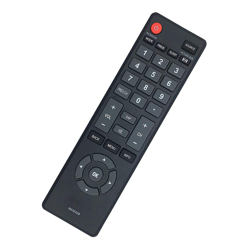 New NH303UD Replace Remote Control fit for Emerson LCD TV HDTV LE240EM4 LE290EM4 LE290EM4F LE320EM4 LE391EM4 LF280EM5 LF320EM4 LF320EM4A LF320EM4F LF320EM5F LF320EM5S LF391EM4 LF391EM4A LF391EM4F